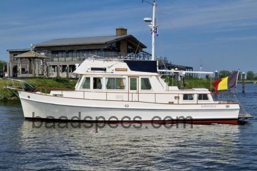 Grand Banks 36 Classic tekniske specifikationer 